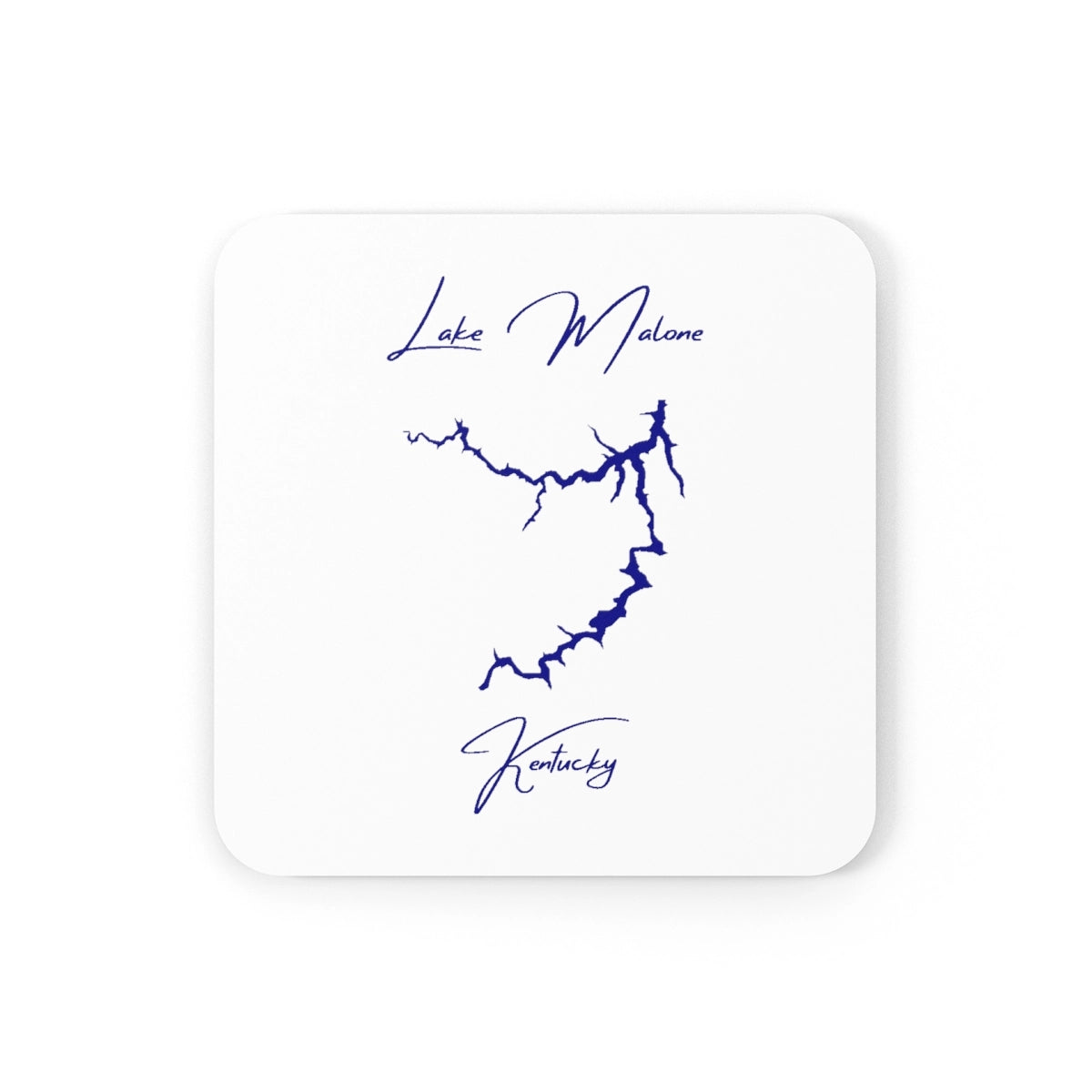 Kentucky  Lake  Malone  Coaster  Set  front  position  view  from  front  3.75  x  3.75.webp