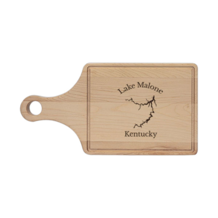 Kentucky  Lake  Malone  Engraved  Cutting  Board  front  position  view  from  front  maple.webp