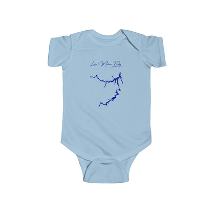 Kentucky  Lake  Malone  Onesie  front  position  view  from  front  light  blue.webp