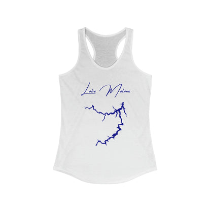 Kentucky  Lake  Malone  Racerback-Tank  front  position  view  from  front  solid  white.webp