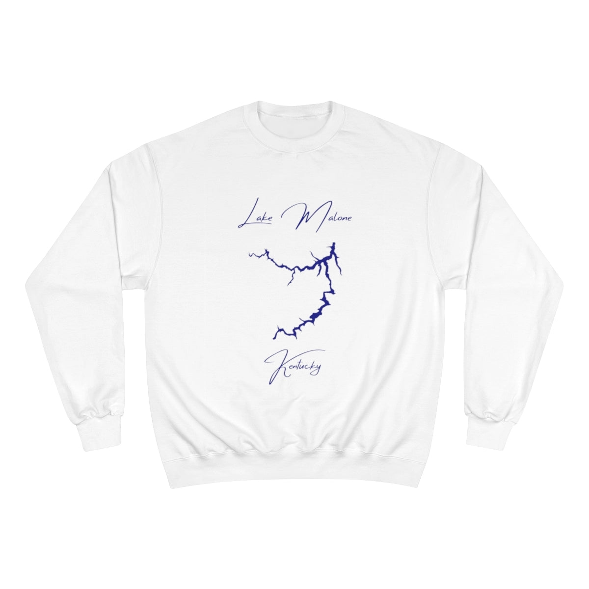 Kentucky  Lake  Malone  Sweatshirt  front  position  view  from  front  white.webp