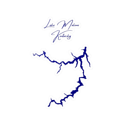 Kentucky  Lake  Malone  Vinyl  Decal  other  position  view  from  front  4  x  6.webp