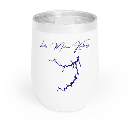 Kentucky  Lake  Malone  Wine  Tumbler  front  position  view  from  front  white.webp