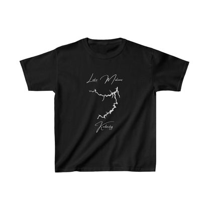 Kentucky  Lake  Malone  Youth  T-shirt  front  position  view  from  front  black.webp
