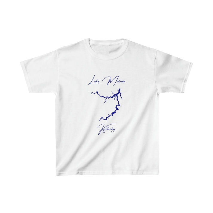 Kentucky  Lake  Malone  Youth  T-shirt  front  position  view  from  front  white.webp