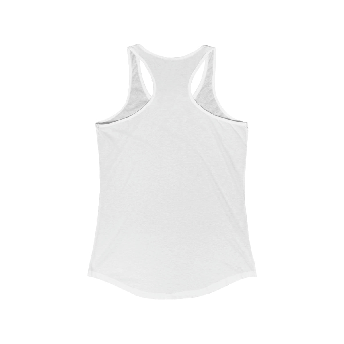 Kentucky  Lake  Reba  Racerback-Tank  back  position  view  from  back  solid  white.webp