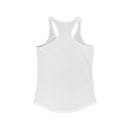 Kentucky  Lake  Reba  Racerback-Tank  back  position  view  from  back  solid  white.webp