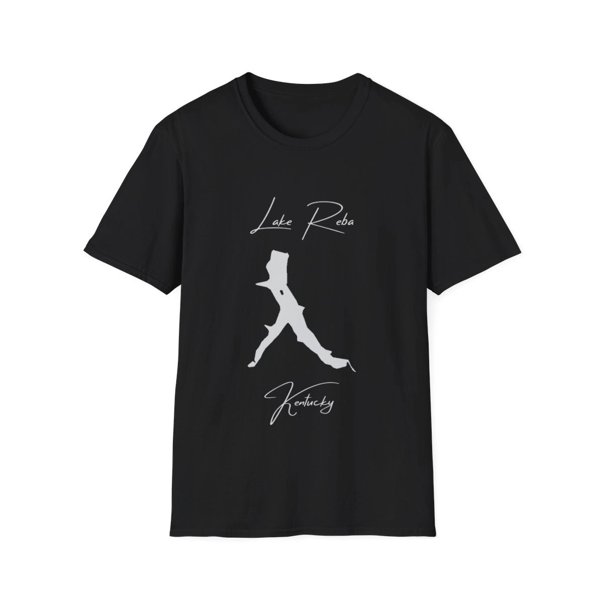 Kentucky  Lake  Reba  T-shirt  front  position  view  from  front  black.webp
