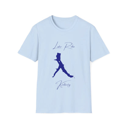 Kentucky  Lake  Reba  T-shirt  front  position  view  from  front  light  blue.webp