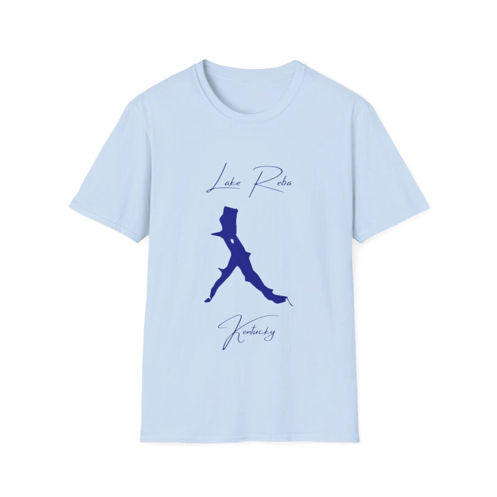 Kentucky  Lake  Reba  T-shirt  front  position  view  from  front  light  blue.webp