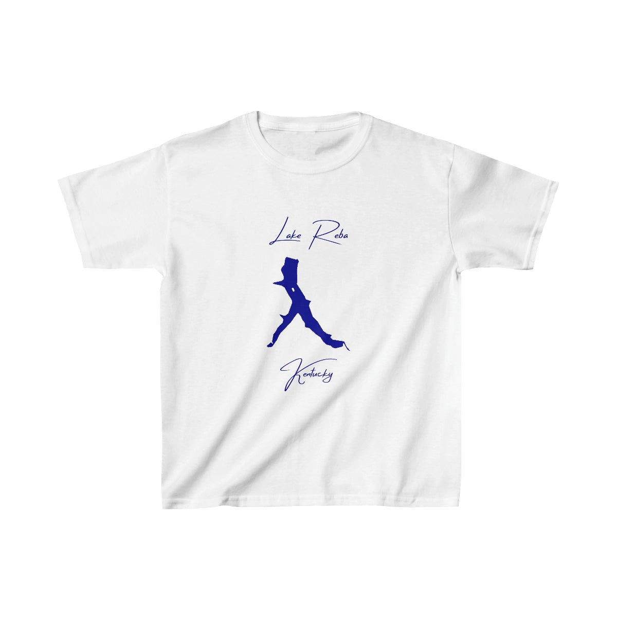 Kentucky  Lake  Reba  Youth  T-shirt  front  position  view  from  front  white.webp