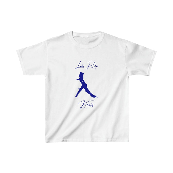 Kentucky  Lake  Reba  Youth  T-shirt  front  position  view  from  front  white.webp