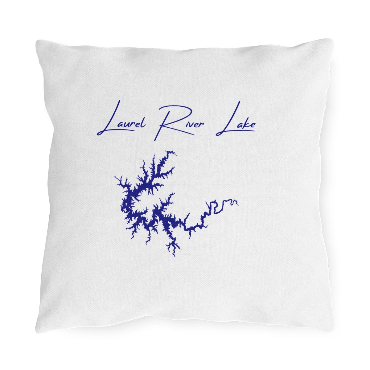 Kentucky  Laurel  River  Lake  Outdoor  Pillow  front  position  view  from  front  16  x  16.webp