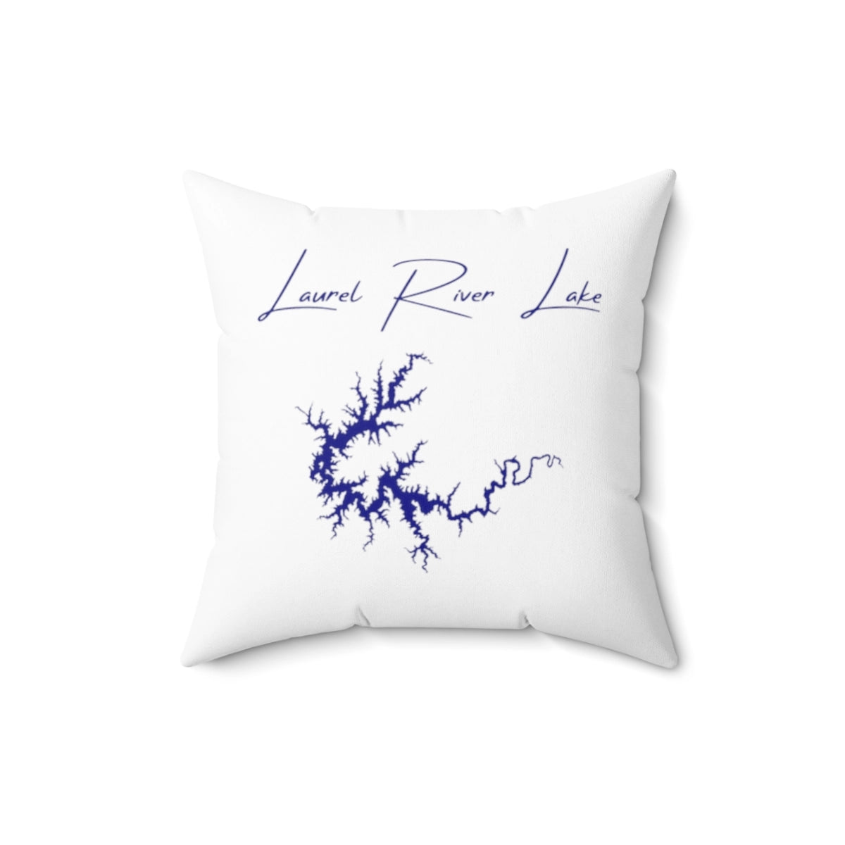 Kentucky  Laurel  River  Lake  Pillow  front  position  view  from  back  16  x  16.webp