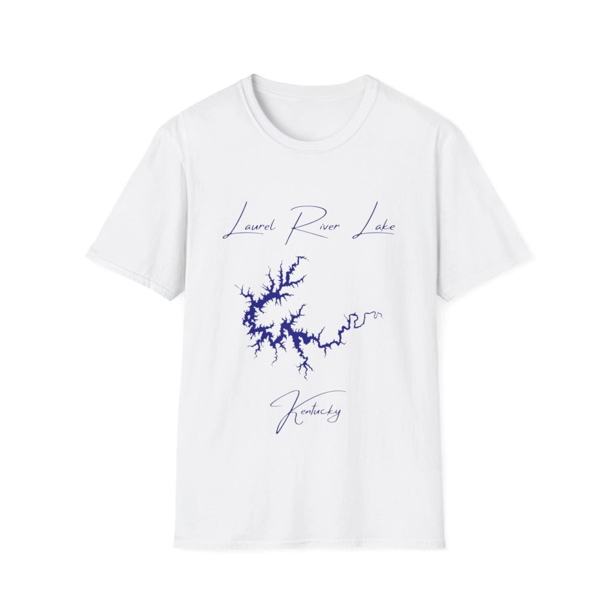 Kentucky  Laurel  River  Lake  T-shirt  front  position  view  from  front  white.webp