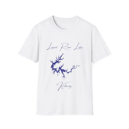 Kentucky  Laurel  River  Lake  T-shirt  front  position  view  from  front  white.webp