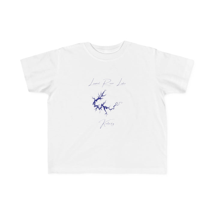 Kentucky  Laurel  River  Lake  Toddler  T-shirt  front  position  view  from  front  white.webp