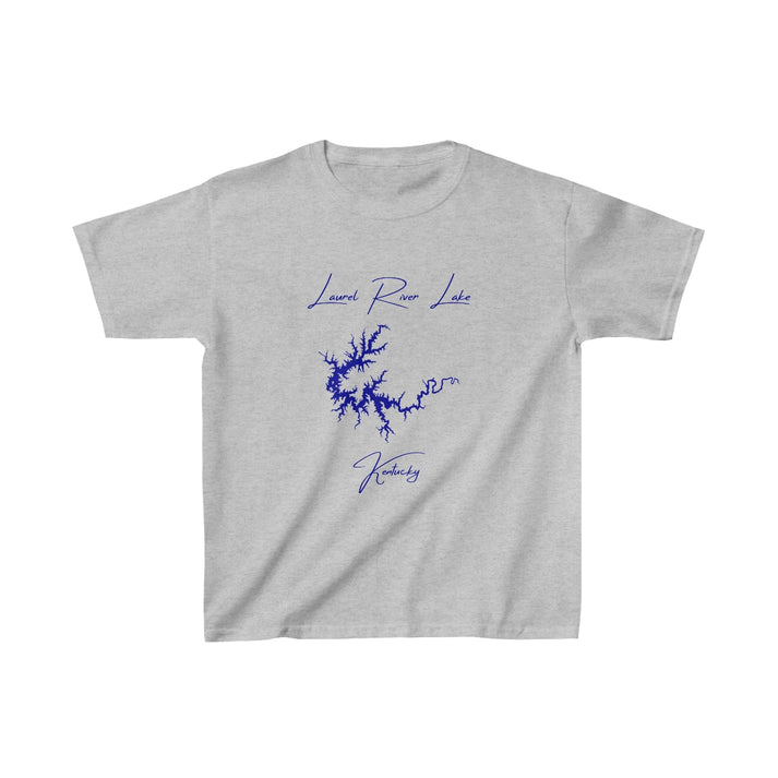 Kentucky  Laurel  River  Lake  Youth  T-shirt  front  position  view  from  front  sport  grey.webp