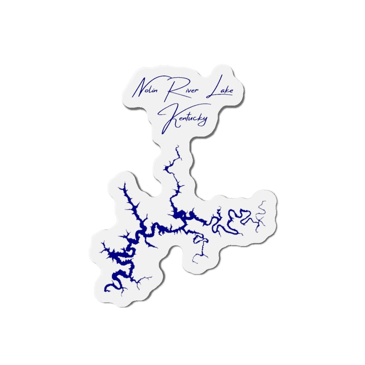 Kentucky  Nolin  River  Lake  Die  Cut  Magnet  front  position  view  from  front  4  x  4.webp