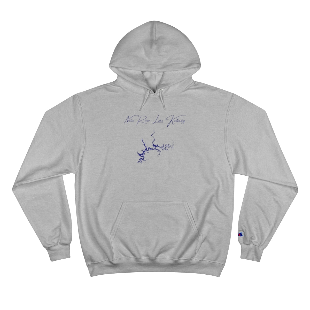 Kentucky  Nolin  River  Lake  Hoodie  front  position  view  from  front  light  steel.webp