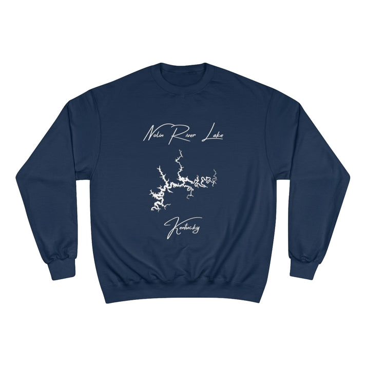 Kentucky  Nolin  River  Lake  Sweatshirt  front  position  view  from  front  navy.webp