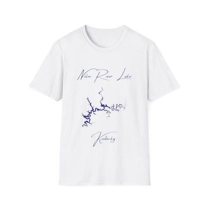 Kentucky  Nolin  River  Lake  T-shirt  front  position  view  from  front  white.webp