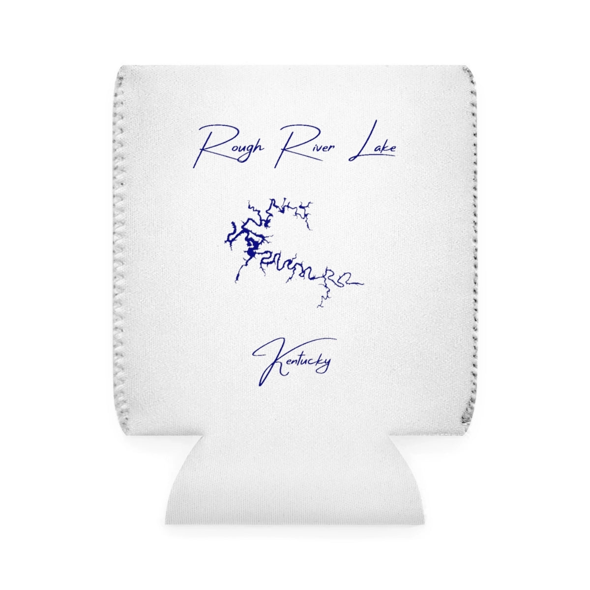 Kentucky  Rough  River  Lake  Can  Koozie  front  position  view  from  front-1  white.webp