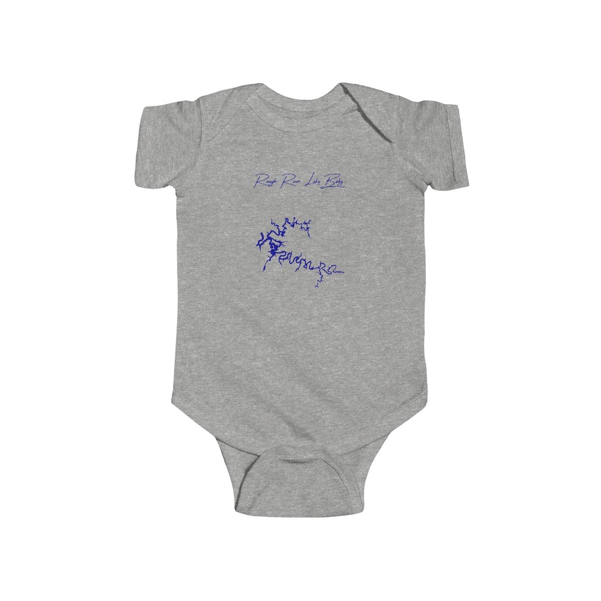 Kentucky  Rough  River  Lake  Onesie  front  position  view  from  front  heather.webp