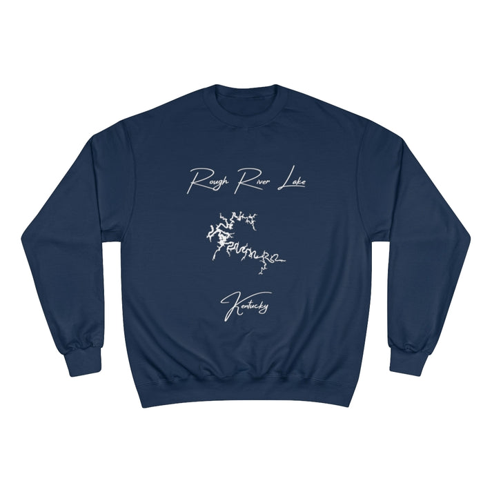 Kentucky  Rough  River  Lake  Sweatshirt  front  position  view  from  front  navy.webp