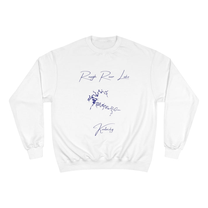 Kentucky  Rough  River  Lake  Sweatshirt  front  position  view  from  front  white.webp