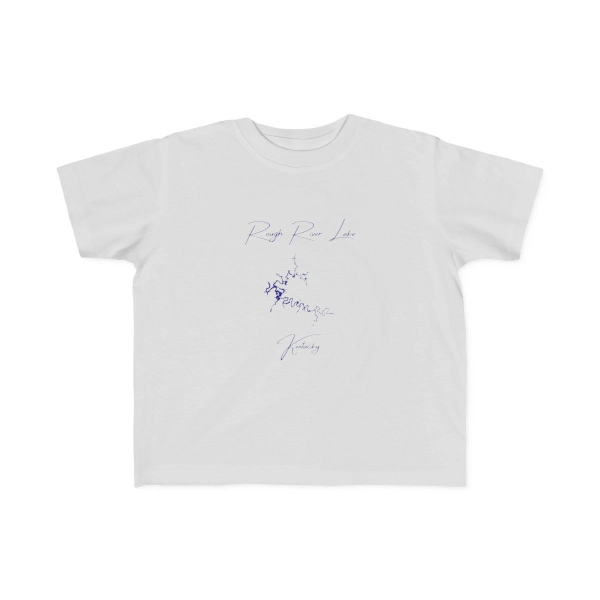Kentucky  Rough  River  Lake  Toddler  T-shirt  front  position  view  from  front  silver.webp