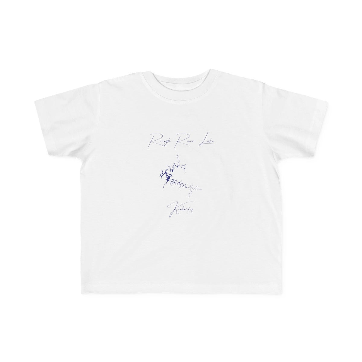 Kentucky  Rough  River  Lake  Toddler  T-shirt  front  position  view  from  front  white.webp