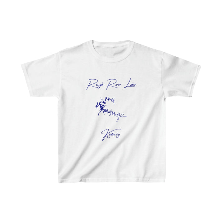 Kentucky  Rough  River  Lake  Youth  T-shirt  front  position  view  from  front  white.webp