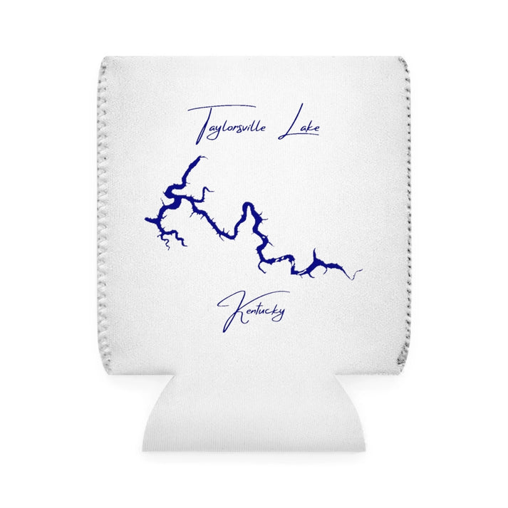 Kentucky  Taylorsville  Lake  Can  Koozie  front  position  view  from  front-1  white.webp