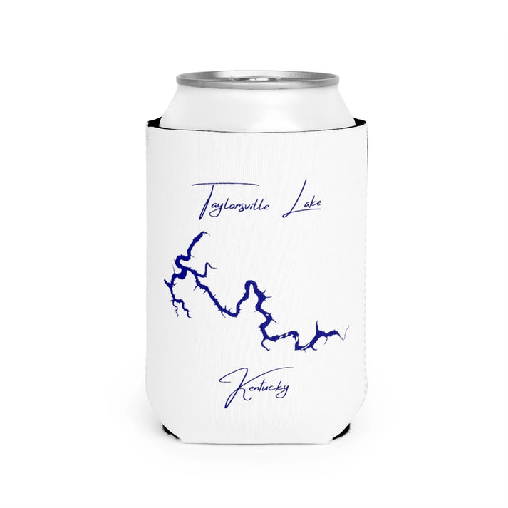 Kentucky  Taylorsville  Lake  Can  Koozie  front  position  view  from  front-2  white.webp