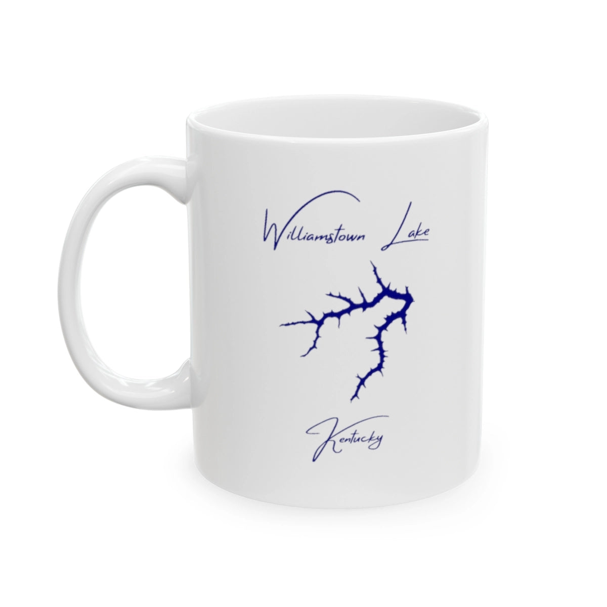 Kentucky  Williamstown  Lake  Ceramic  Mug  other  position  view  from  left  11oz.webp