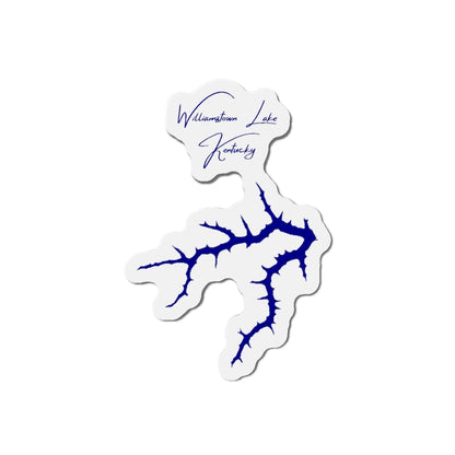 Kentucky  Williamstown  Lake  Die  Cut  Magnet  front  position  view  from  front  4  x  4.webp