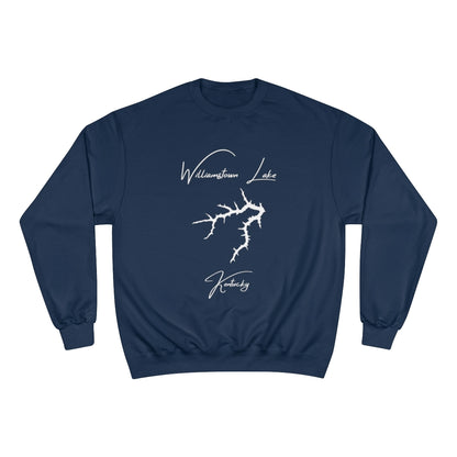 Kentucky  Williamstown  Lake  Sweatshirt  front  position  view  from  front  navy.webp