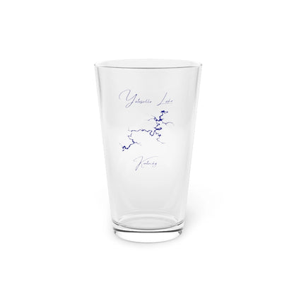 Kentucky  Yatesville  Lake  16oz  Pint  Glass  front  position  view  from  front  16oz.webp