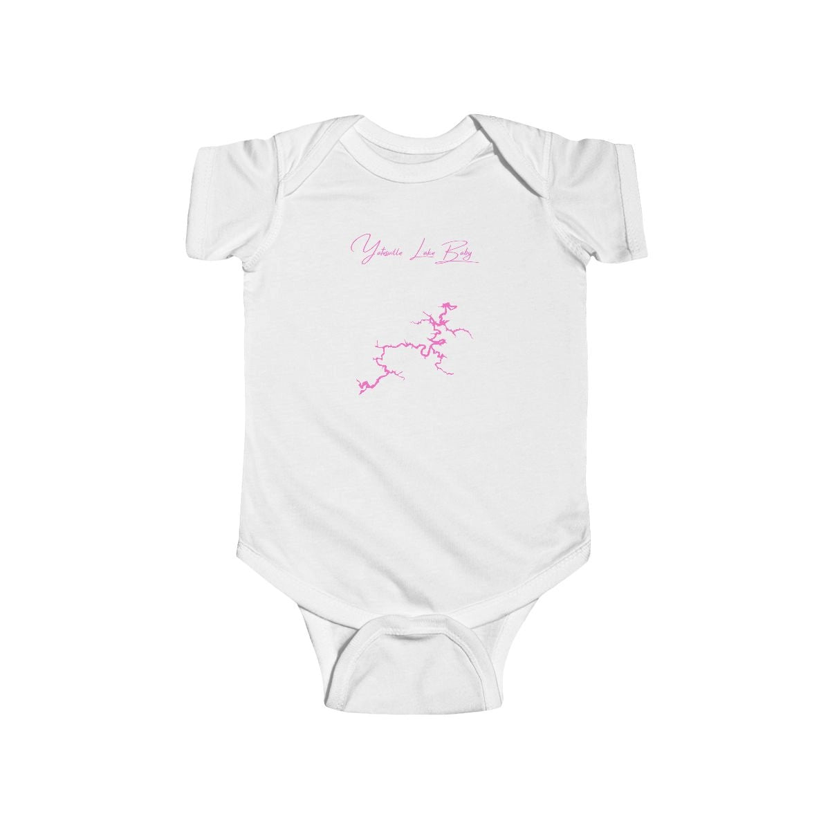 Kentucky  Yatesville  Lake  Onesie  front  position  view  from  front  white.webp