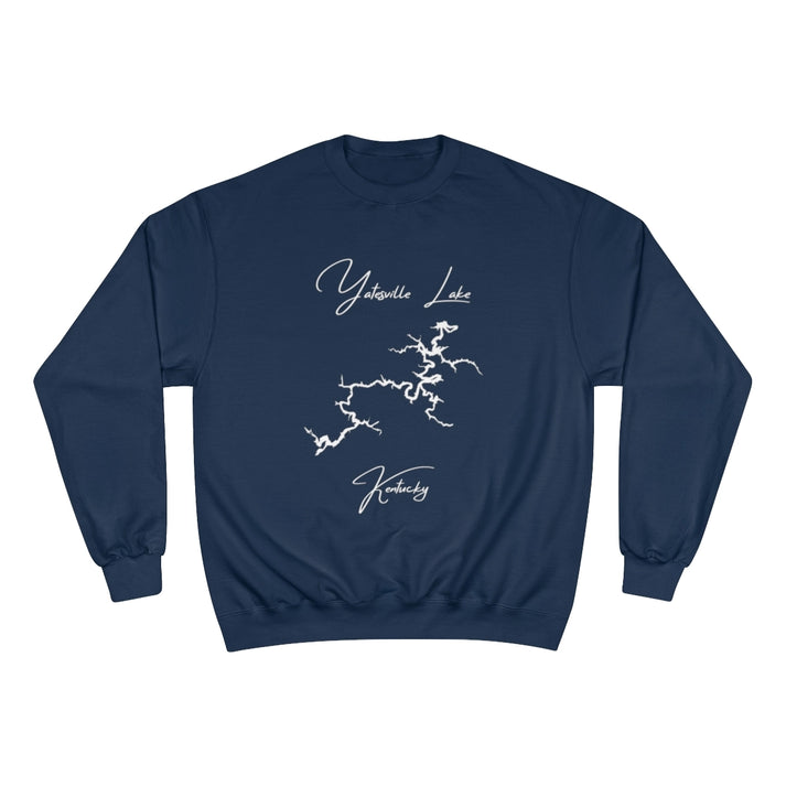 Kentucky  Yatesville  Lake  Sweatshirt  front  position  view  from  front  navy.webp