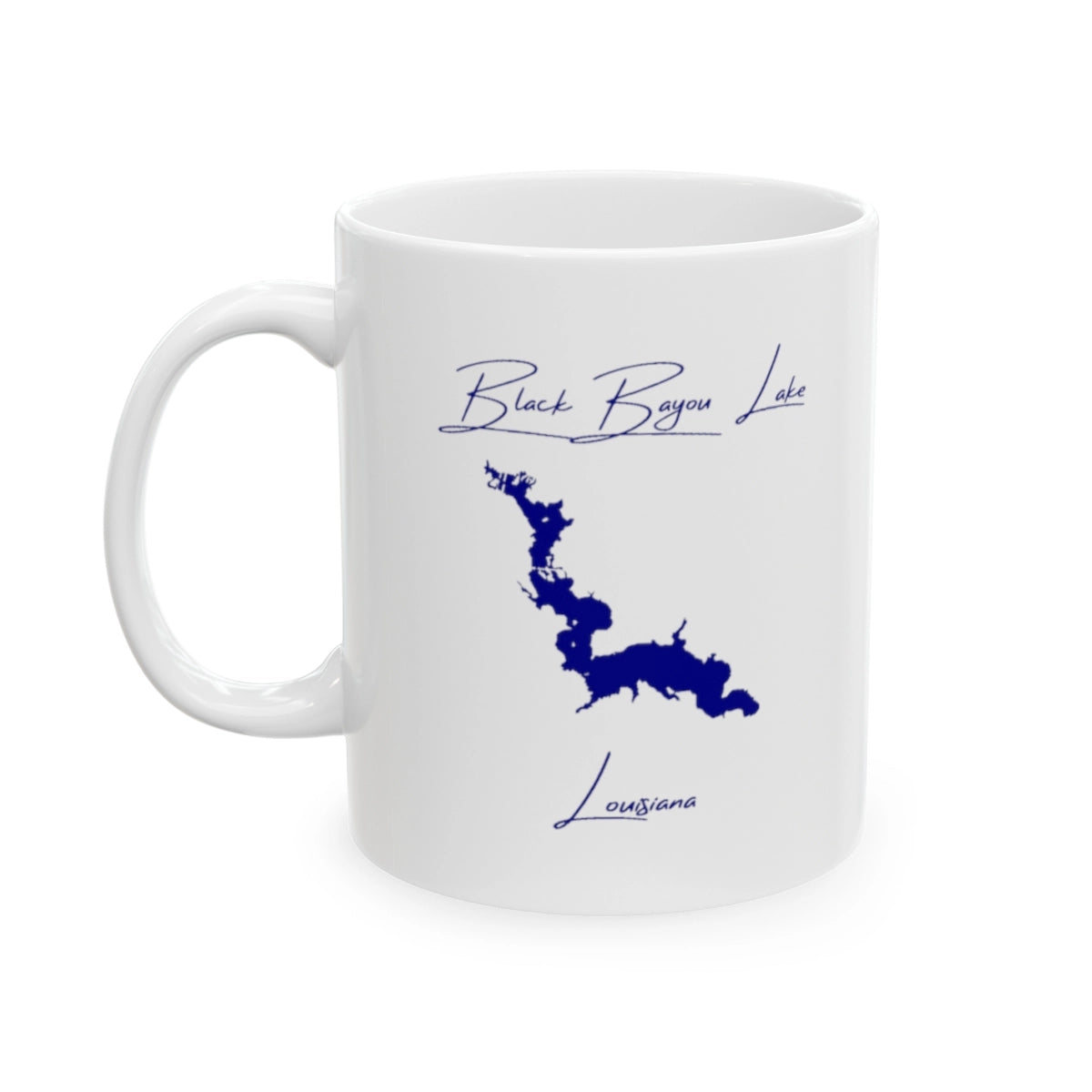 Louisiana  Black  Bayou  Lake  Ceramic  Mug  other  position  view  from  left  11oz.webp