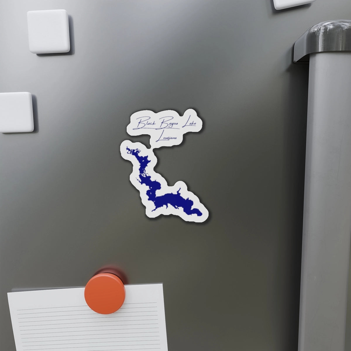 Louisiana  Black  Bayou  Lake  Die  Cut  Magnet  front  position  view  from  context-1  4  x  4.webp