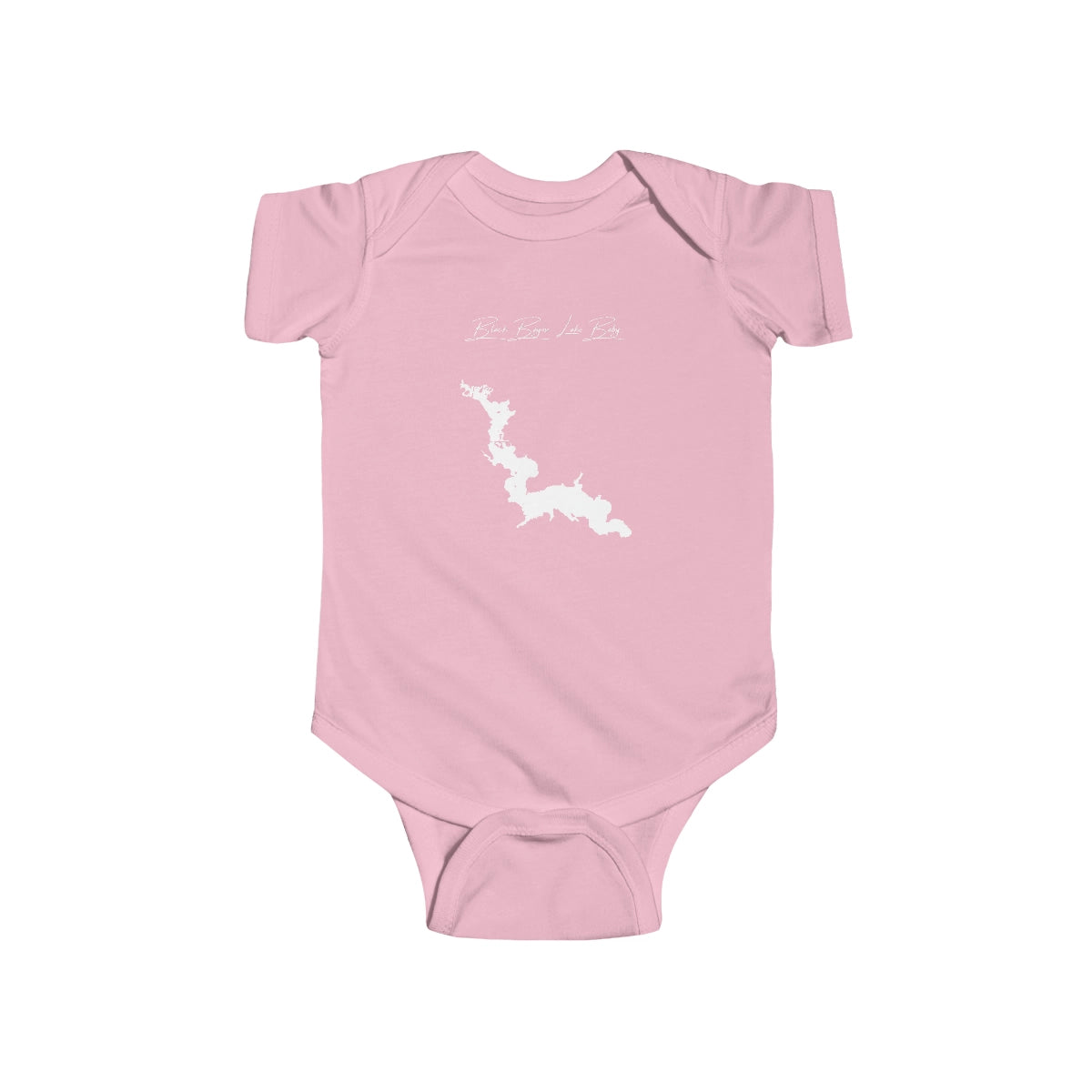 Louisiana  Black  Bayou  Lake  Onesie  front  position  view  from  front  pink.webp