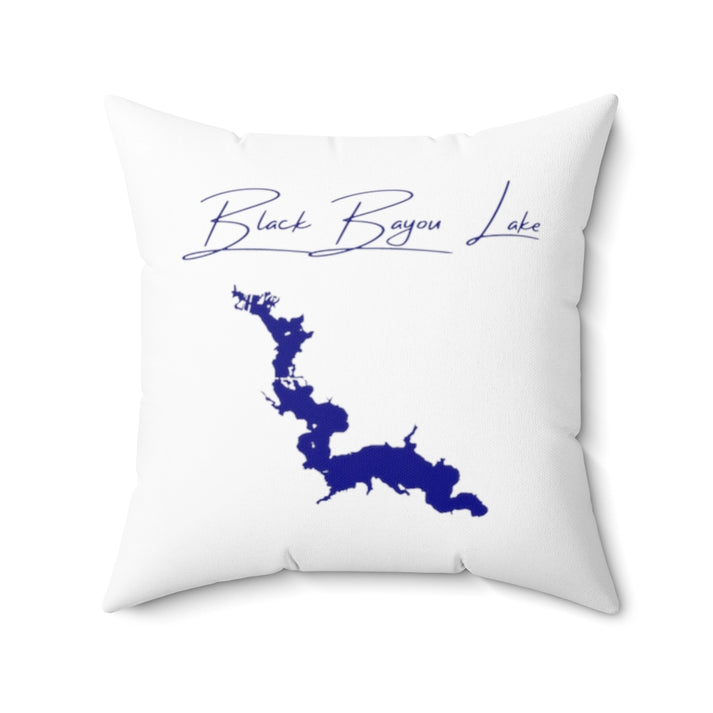 Louisiana  Black  Bayou  Lake  Pillow  front  position  view  from  back  20  x  20.webp