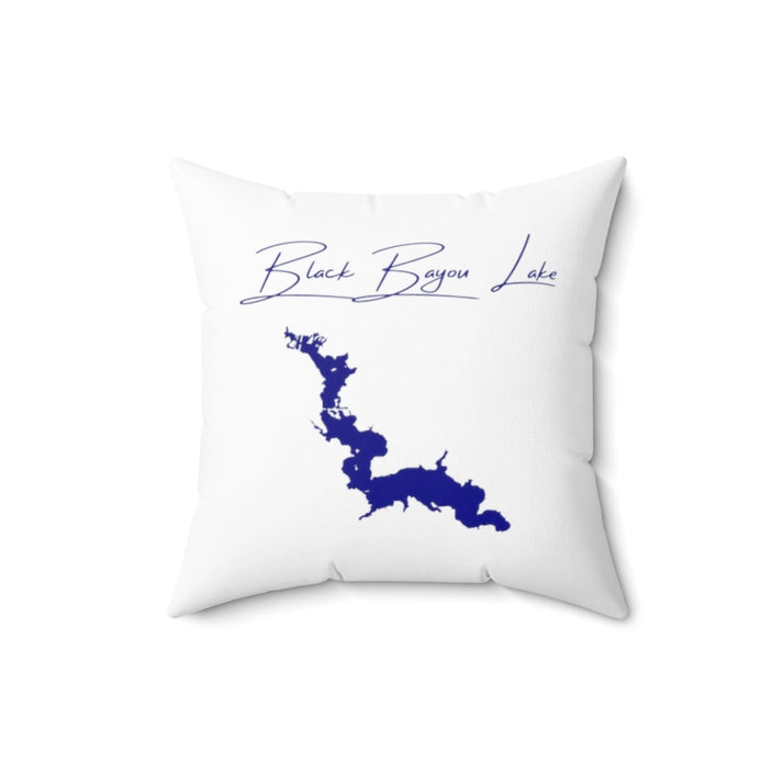 Louisiana  Black  Bayou  Lake  Pillow  front  position  view  from  front  16  x  16.webp