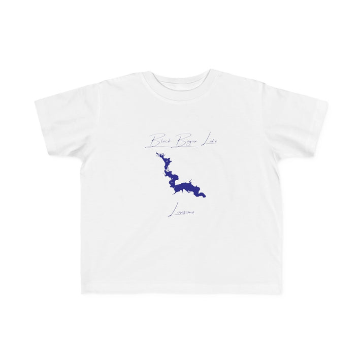 Louisiana  Black  Bayou  Lake  Toddler  T-shirt  front  position  view  from  front  white.webp