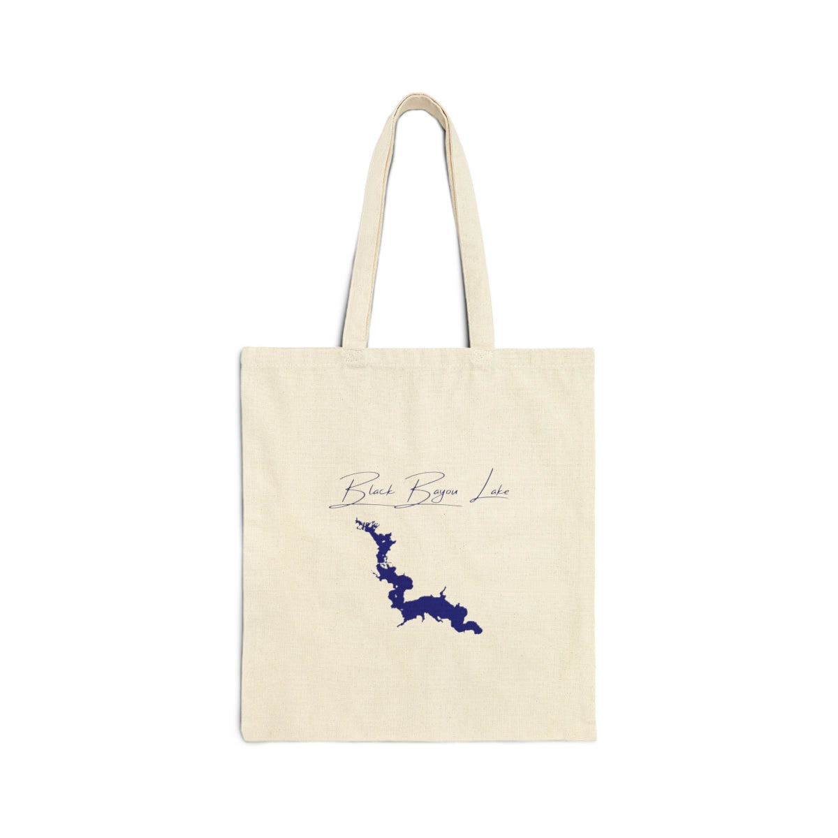 Louisiana  Black  Bayou  Lake  Tote  Bag  front  position  view  from  front  15  x  16.webp