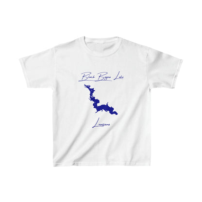 Louisiana  Black  Bayou  Lake  Youth  T-shirt  front  position  view  from  front  white.webp