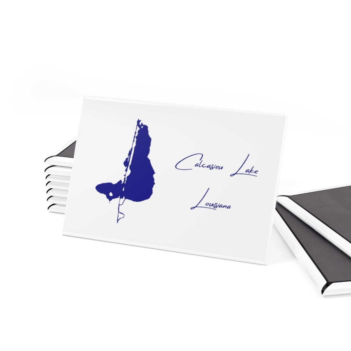 Louisiana  Calcasieu  Lake  Magnet  front  position  view  from  set  2  x  3.webp
